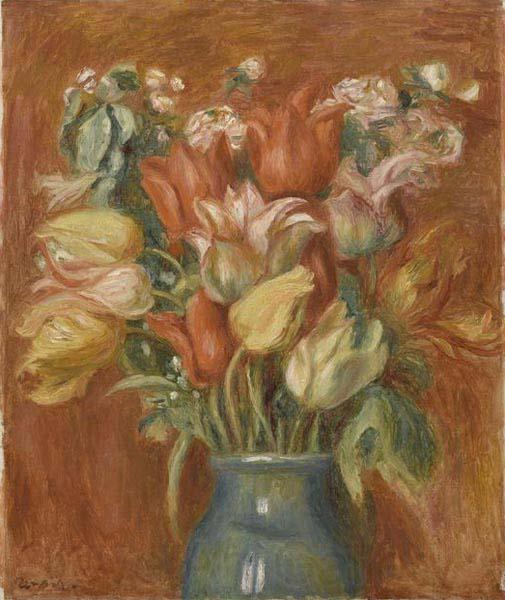 Pierre-Auguste Renoir Bouquet de tulipes Germany oil painting art